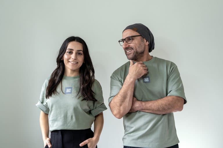 San and Sindy, the founders of Avie